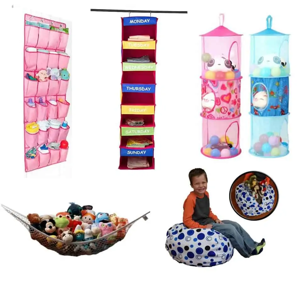 Closet Organization for Kids and Stuffed Animal Organizers and Stuffed Animal Storage to Contain the Mess