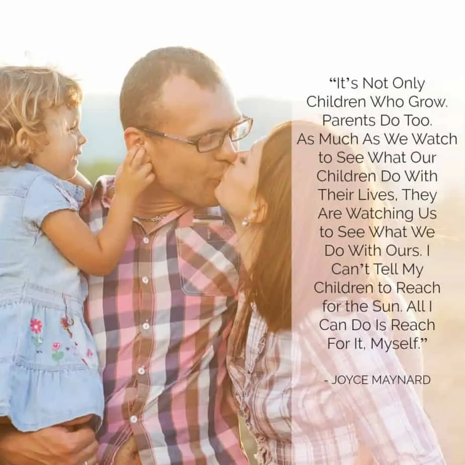 modeling a healthy relationship and strong marriage for your children is important to teach them about relationships and the ins and out of healthy communication 