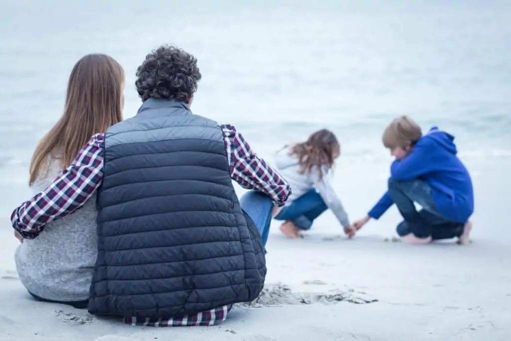 modeling a healthy relationship and strong marriage for your children is important to teach them about relationships and the ins and out of healthy communication 