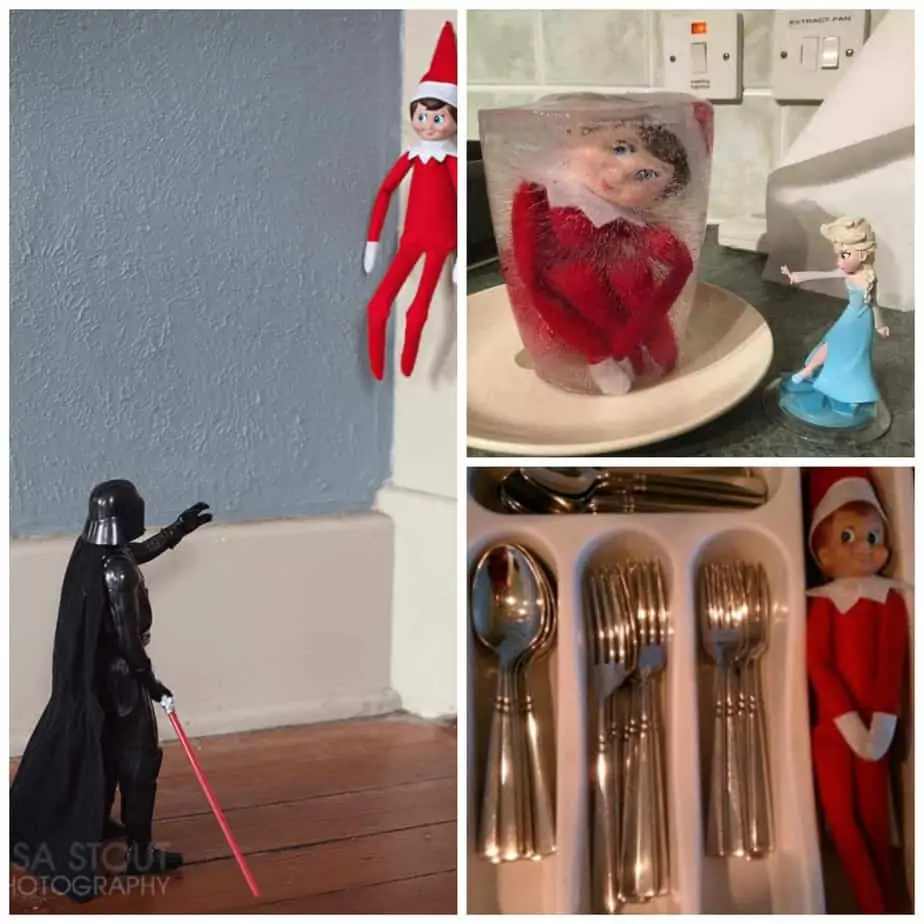 easy elf on the shelf ideas