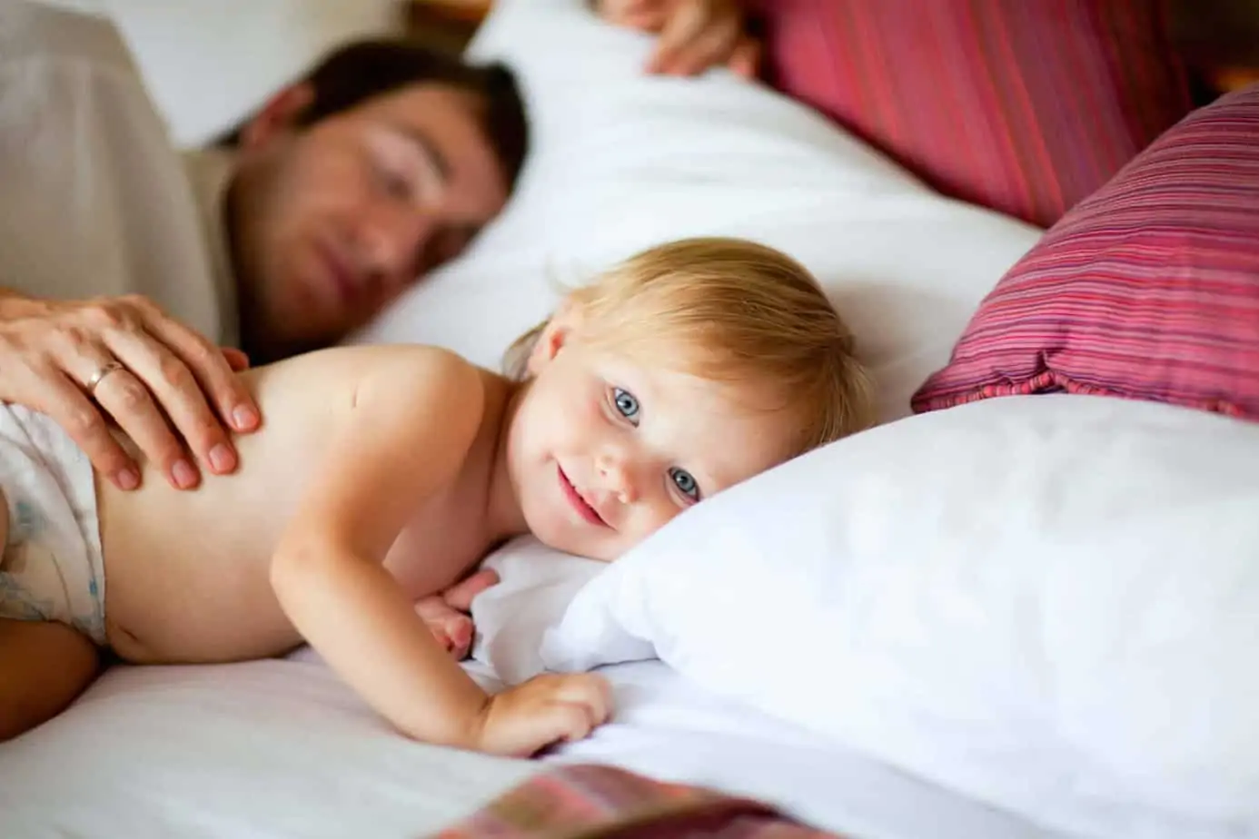 5 Signs Your Baby is Ready for Sleep Training. Find out the best time to work on sleep training with your baby. How to know your baby is ready to try sleep training and when is the best time to try to sleep train. Is your baby's cognitive & physical development ready to sleep through the night? How to know your baby is ready to sleep through the night with a little help from Mom & Dad.