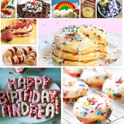 A fun way to kick off your child's birthday is to start the day with a festive birthday breakfast. 15 Birthday Breakfast Ideas your kids will go crazy for.