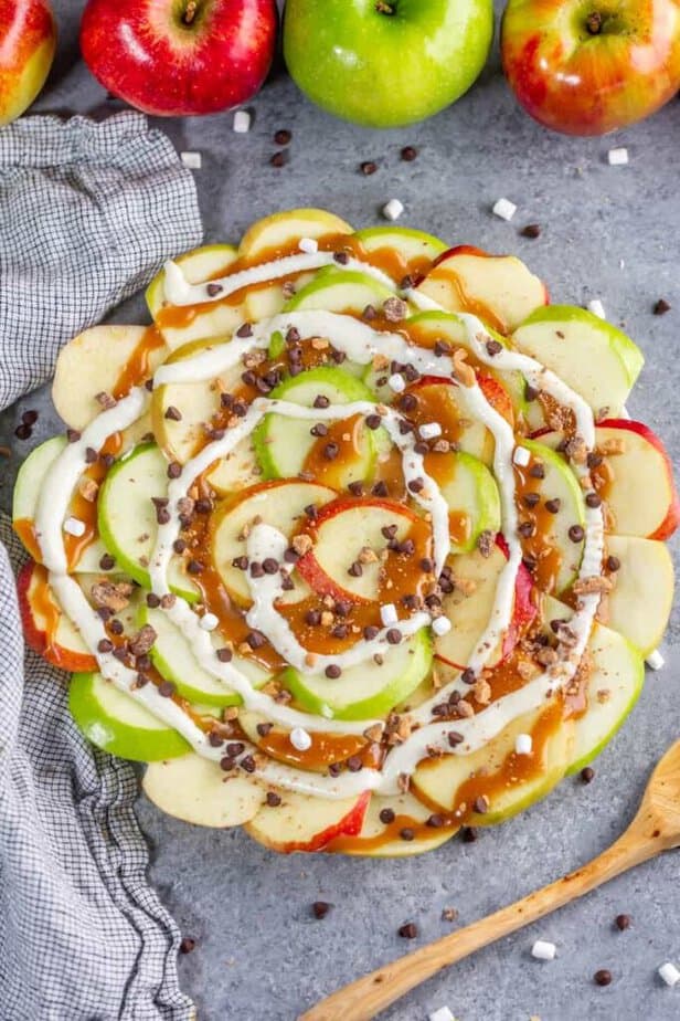 15 Healthy Summer Snacks apple nachos