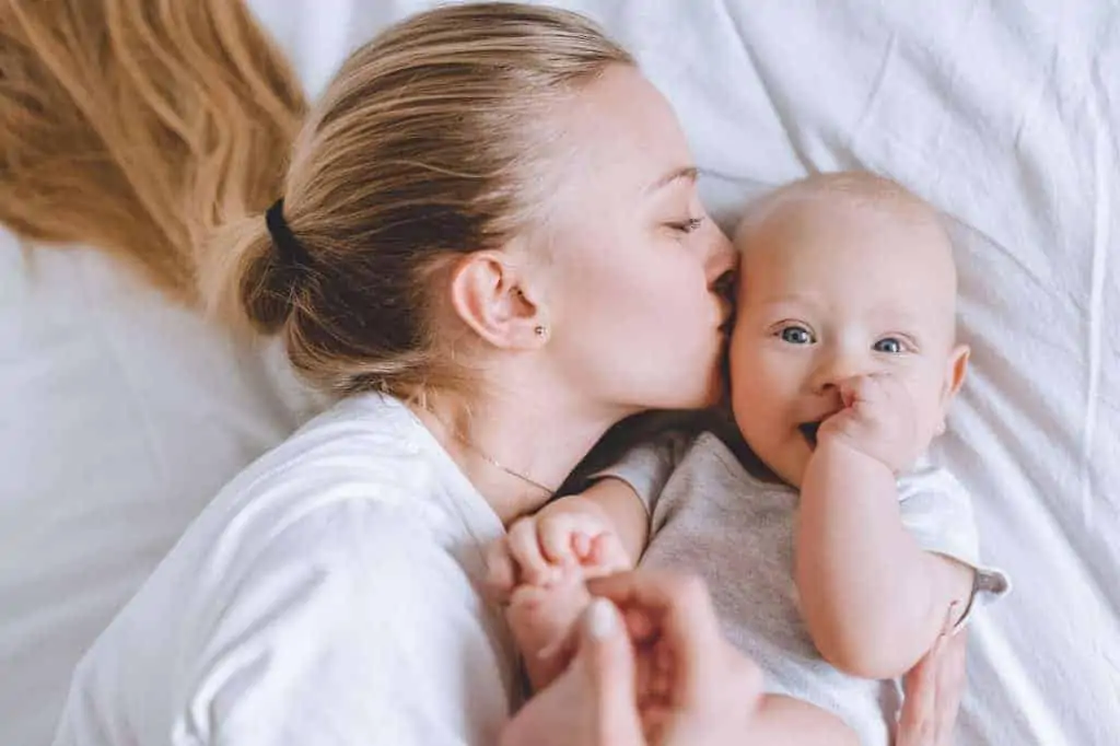 When your child stops sleeping, fights naps and wakes up frequently you may be asking - is this a sleep regression? What now? Get the details to survive each baby sleep regression including the 6 week sleep regression, 4 month sleep regression, 8 month sleep regression, 18 month sleep regression and 2 year sleep regression! 